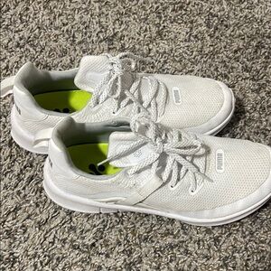 White Puma Golf Athletic Sneakers